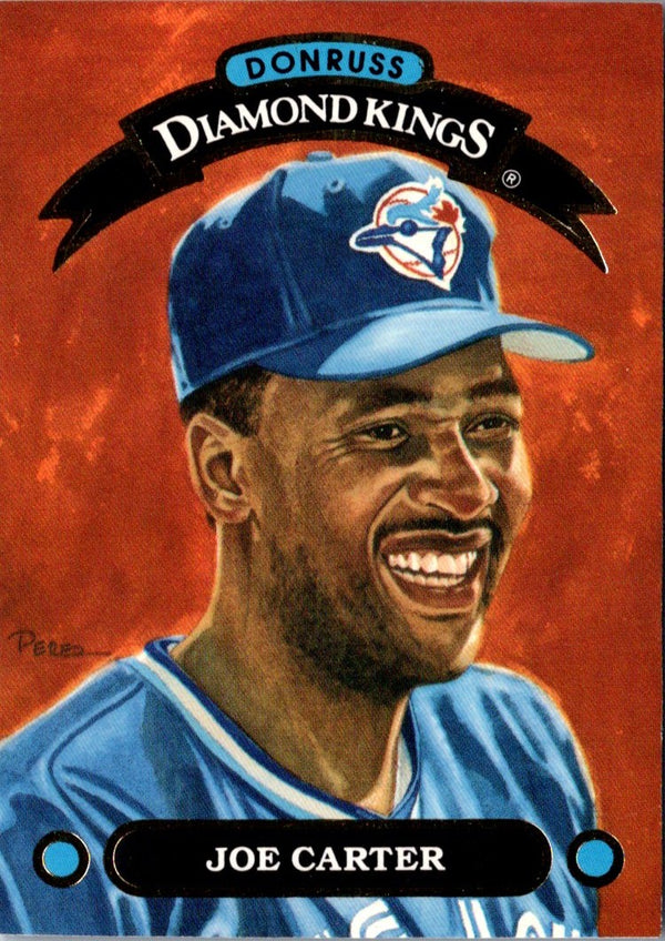 1992 Donruss Diamond Kings Joe Carter #DK-3