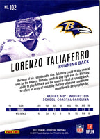 2017 Panini Prestige Lorenzo Taliaferro #102