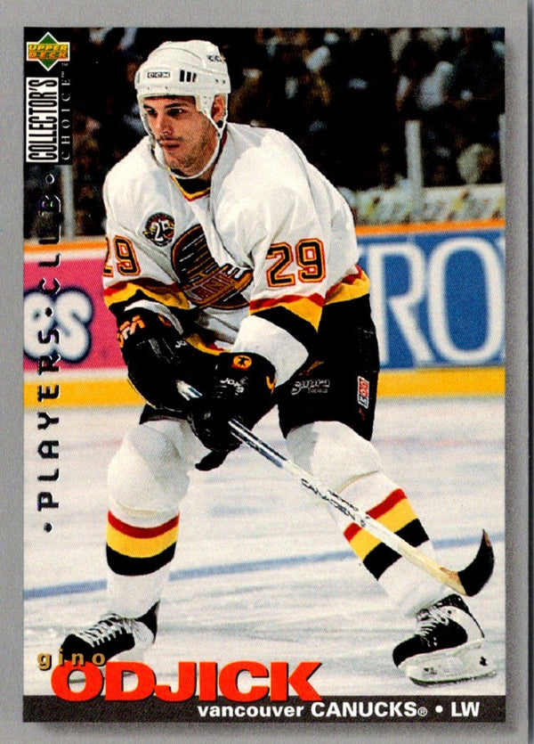 1995 Collector's Choice Player's Club Gino Odjick #290