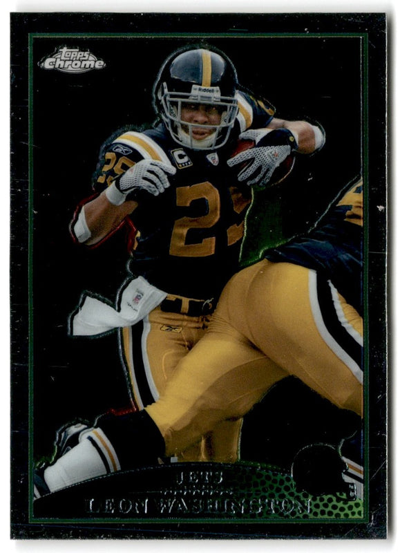 2009 Topps Chrome Leon Washington #TC90