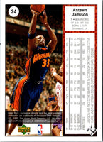 2002 UD Authentics Antawn Jamison #24