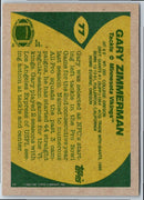 1989 Topps Gary Zimmerman