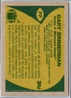 1989 Topps Gary Zimmerman #77