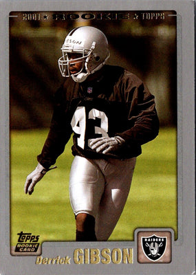 2001 Topps Derrick Gibson #368 Rookie