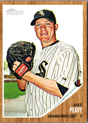2011 Topps Heritage Jake Peavy #89