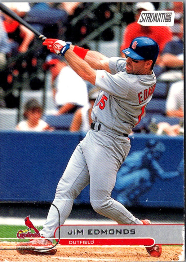2002 Stadium Club Jim Edmonds #11