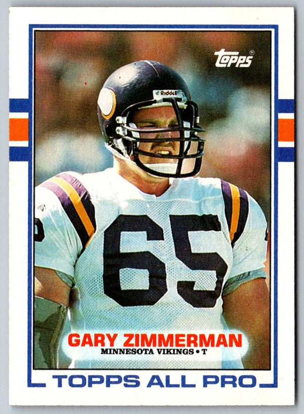 1989 Topps Gary Zimmerman #77