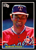 1985 Donruss Marvis Foley #500