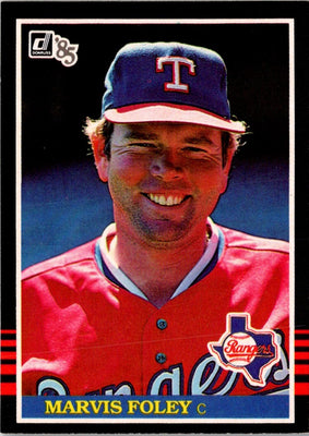 1985 Donruss Marvis Foley #500
