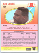 1990 Fleer Jeff Cross