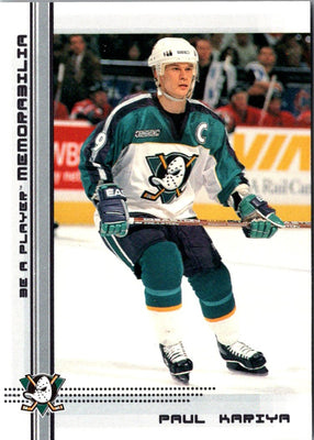 2000 Be a Player Memorabilia Paul Kariya #88