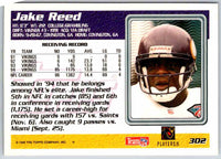 1993 Topps Jake Reed #302