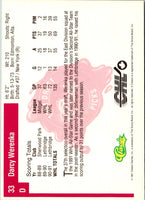 1991 Classic Draft Picks Darcy Werenka #33