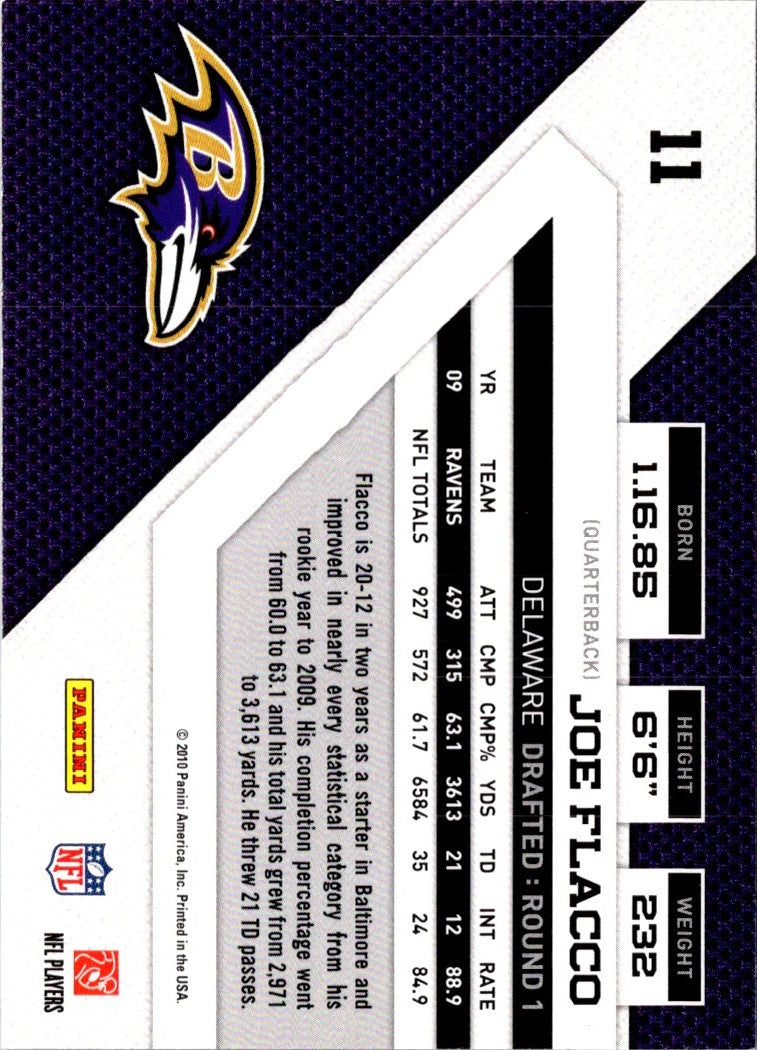 2010 Panini Absolute Memorabilia Joe Flacco