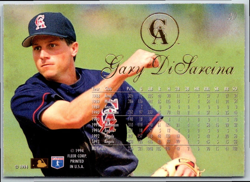 1994 Flair Gary DiSarcina