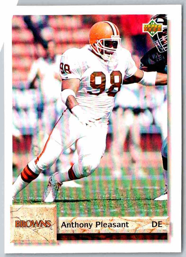 1991 Upper Deck Anthony Pleasant #554