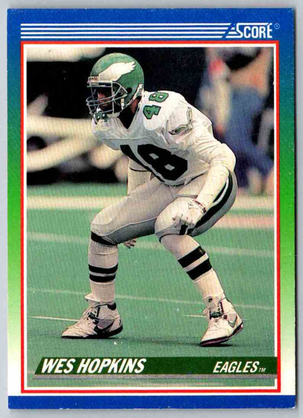 1990 Score Wes Hopkins #369