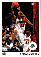 2002 UD Authentics Antawn Jamison #24