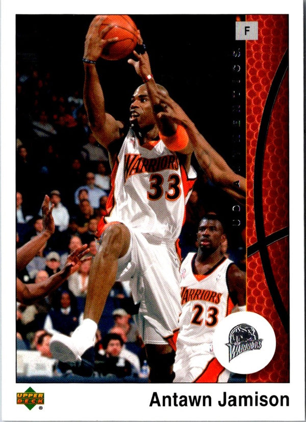 2002 UD Authentics Antawn Jamison #24