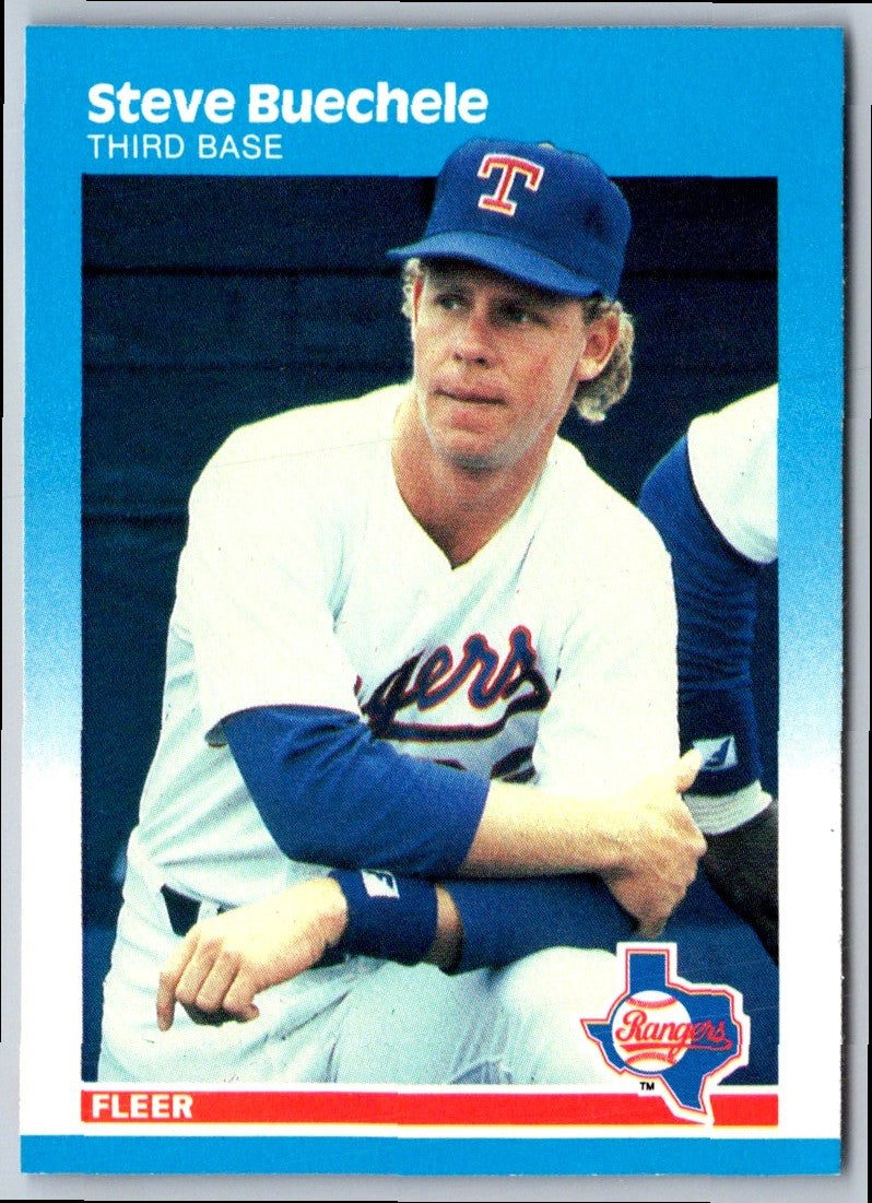 1987 Fleer Steve Buechele