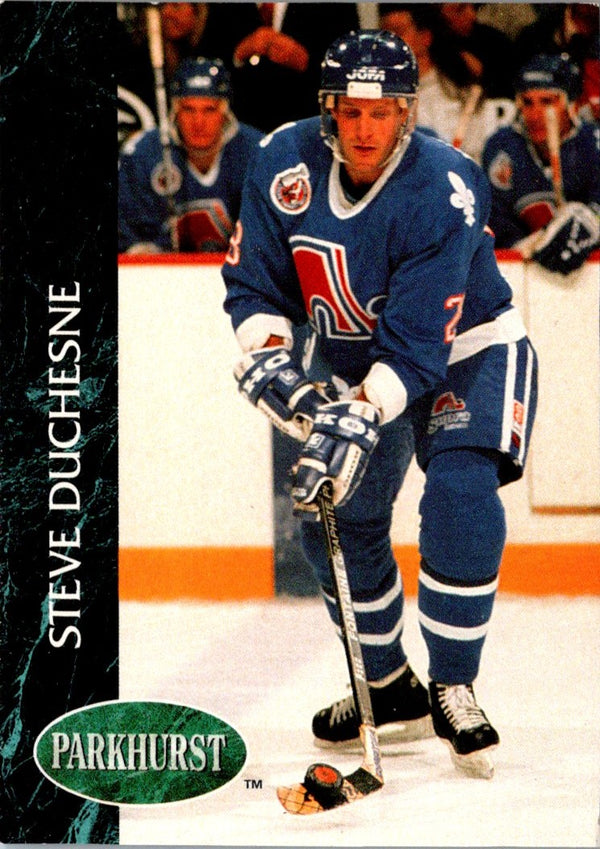 1992 Parkhurst Steve Duchesne #143