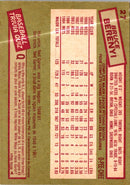 1985 O-Pee-Chee Bruce Berenyi