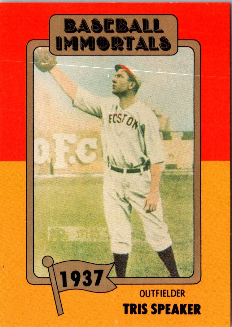 1980 SSPC HOF Tris Speaker