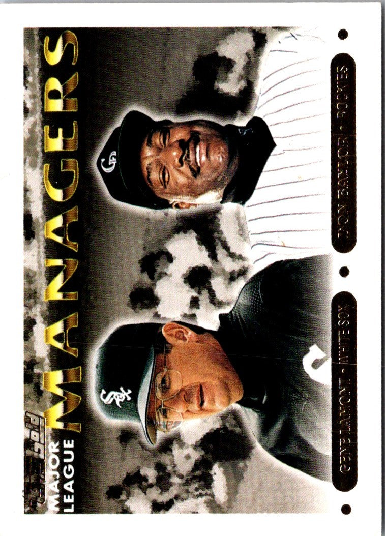 1993 Topps Gene Lamont/Don Baylor