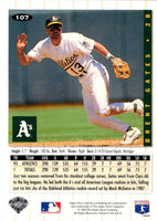 1994 Collector's Choice Brent Gates #107 Silver Signature
