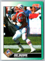 1991 Score Jon Vaughn #103T
