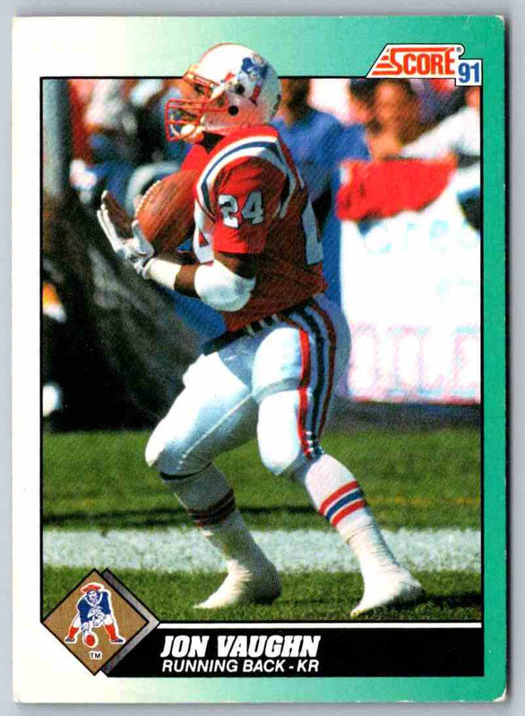 1991 Score Jon Vaughn #103T