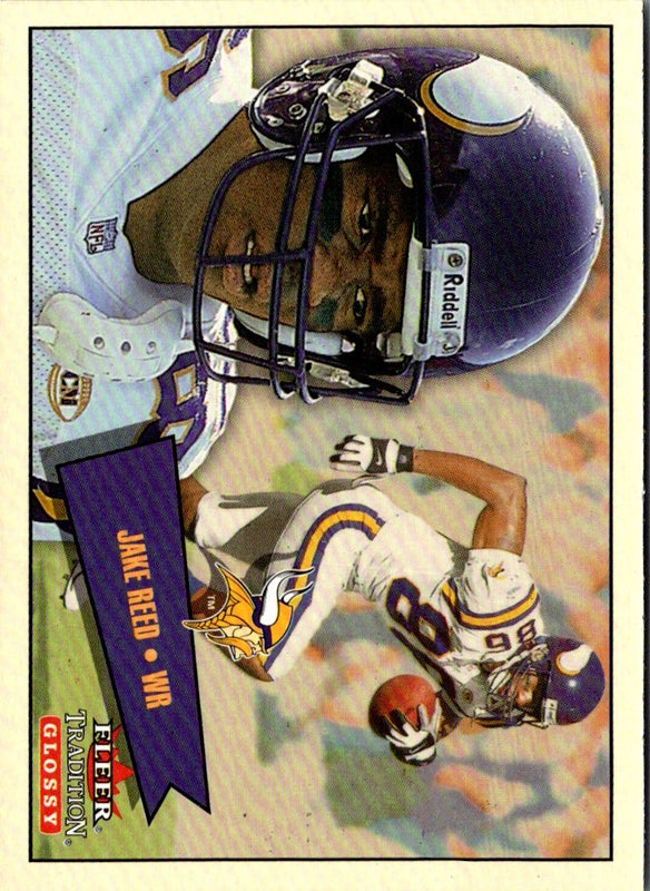 2001 Fleer Tradition Glossy Jake Reed #184