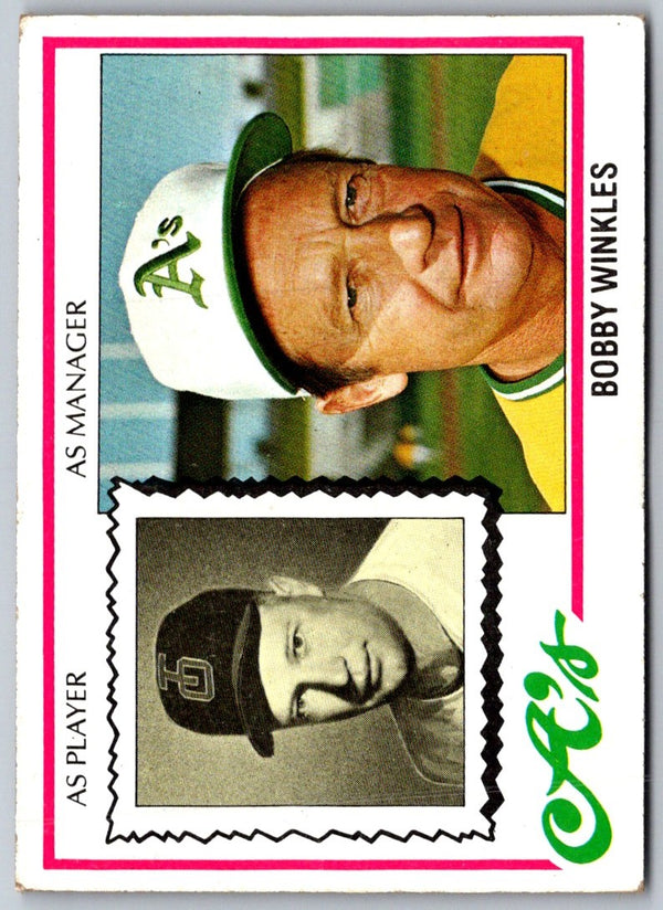 1978 Topps Bobby Winkles #378