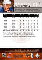 2012 Upper Deck Ales Hemsky #71