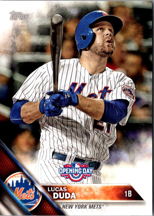 2016 Topps Opening Day Lucas Duda #OD-94