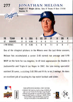 2008 Upper Deck Jonathan Meloan #277