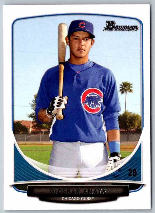 2014 Bowman Gioskar Amaya #BP4