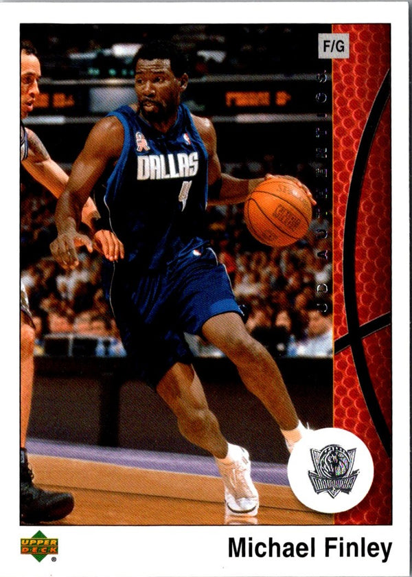 2002 Upper Deck Championship Drive Michael Finley #16