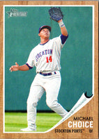 2011 Topps Heritage Minor League Michael Choice #7