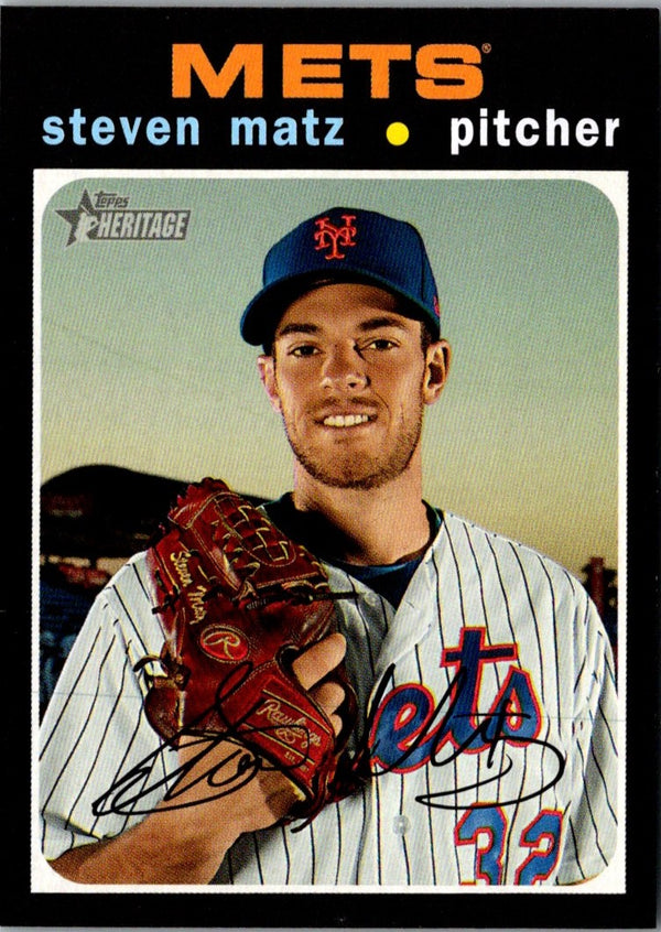 2020 Topps Heritage Steven Matz #21 NM-MT+