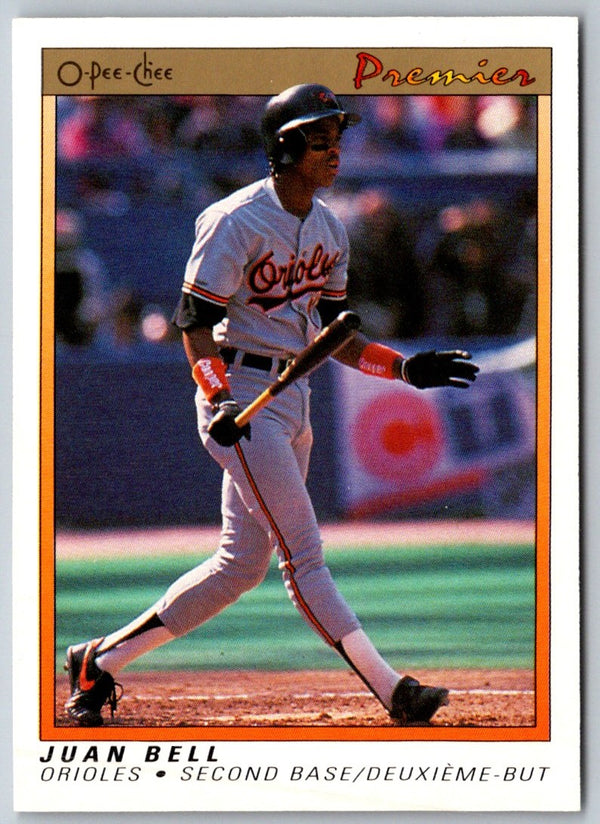 1991 O-Pee-Chee Premier Juan Bell #7