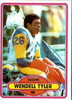 1980 Topps Wendell Tyler #273 Rookie