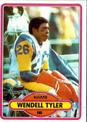 1980 Topps Wendell Tyler #273 Rookie