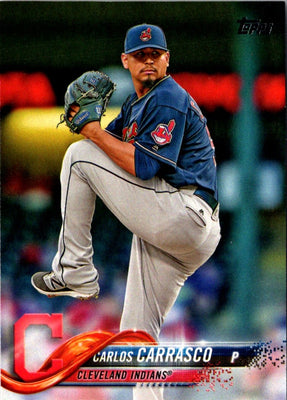 2018 Topps Carlos Carrasco #120
