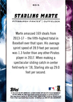 2018 Topps Fire Speed Demons Starling Marte #SD-5