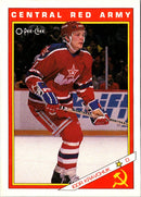 1991 O-Pee-Chee Central Red Army Igor Kravchuk