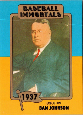 1980 SSPC HOF Ban Johnson #7