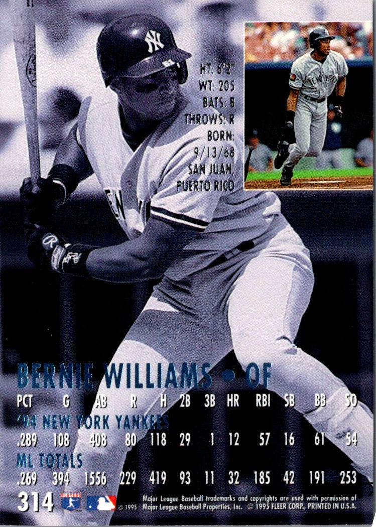 1995 Ultra Bernie Williams