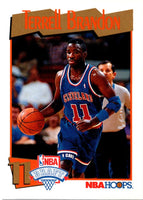 1991 Hoops Terrell Brandon #556 Rookie