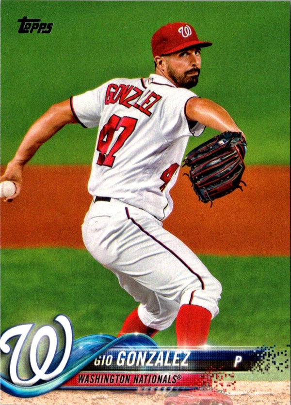 2018 Topps Gio Gonzalez #113